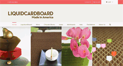 Desktop Screenshot of liquidcardboard.com